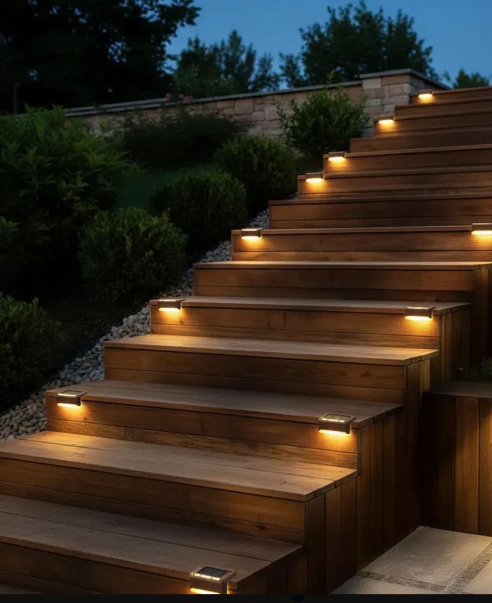 Luces Solar Exterior X4